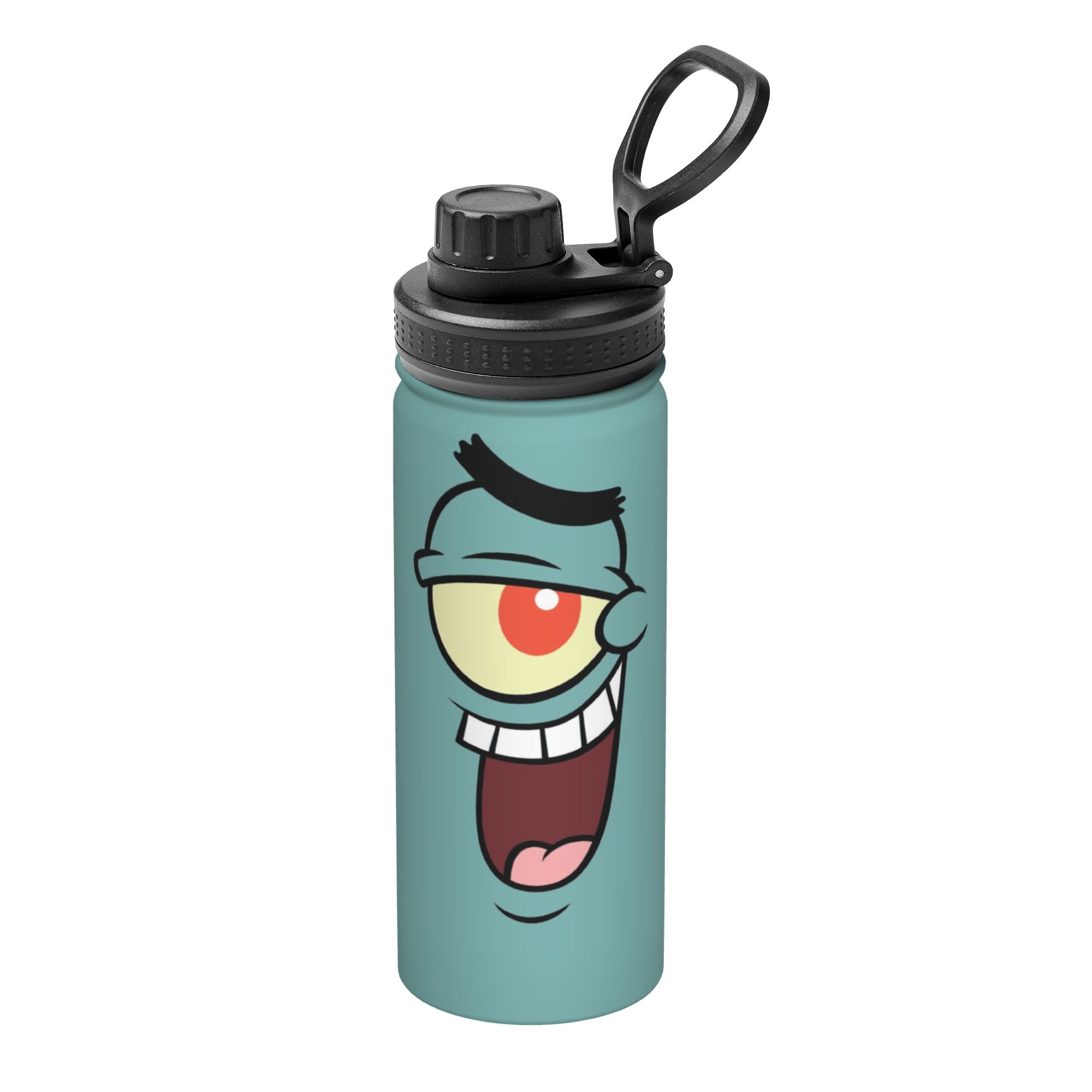 Sports Water Bottle Insulated - Spongebobs Cartoon 18OZ Sports Insulated Kettle