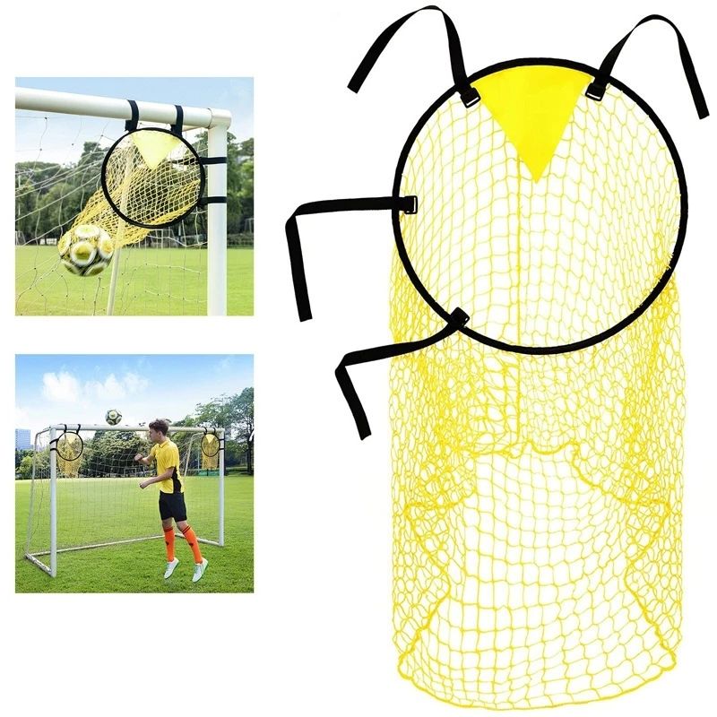 Spike Ball Game - Soccer Target Net Foldable Soccer Ball