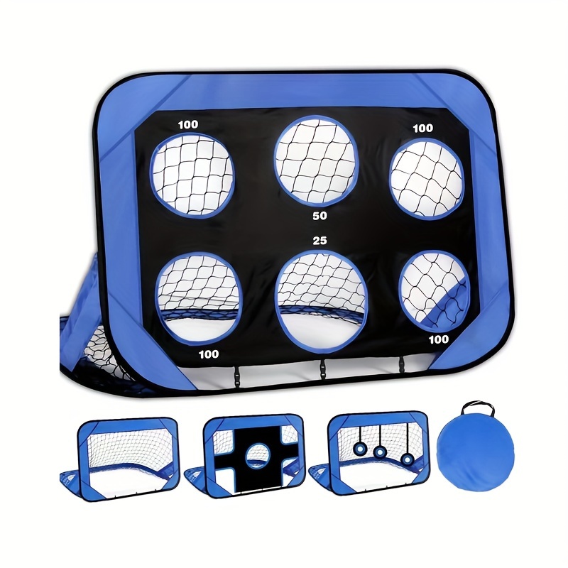 Spike Ball Game - 4 Modes Pop Up Soccer Goal