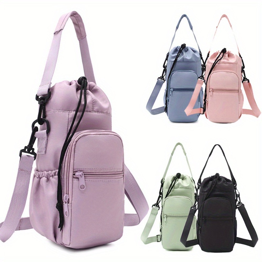 Sports Water Bottle Insulated - Outdoor Water Bottle Backpack with Insulated