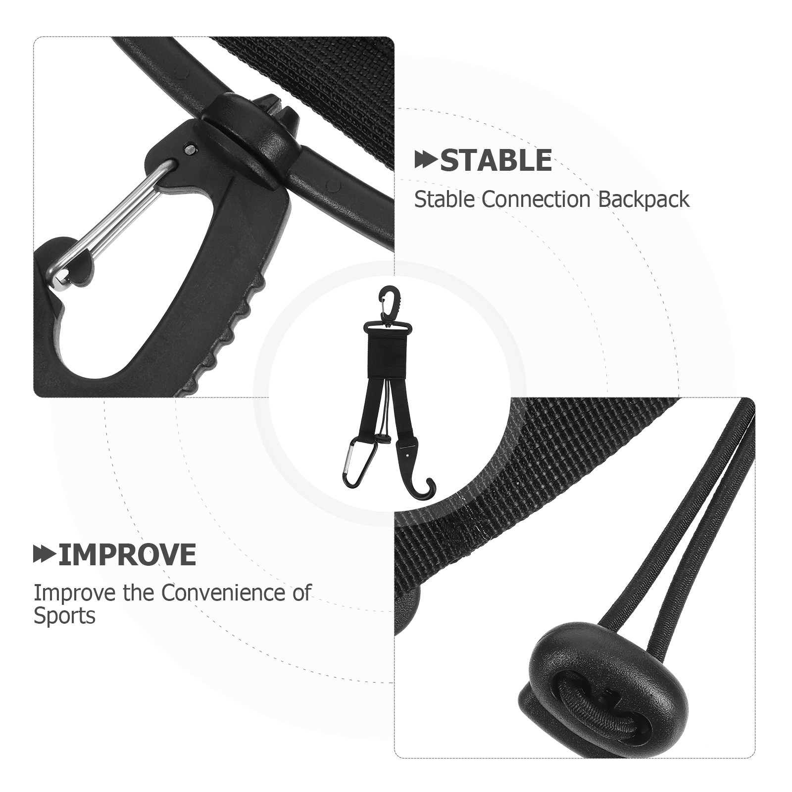 2Pcs Baseball Gear Clip Heavy  - Sports Equipment Bat ulasan dan harga