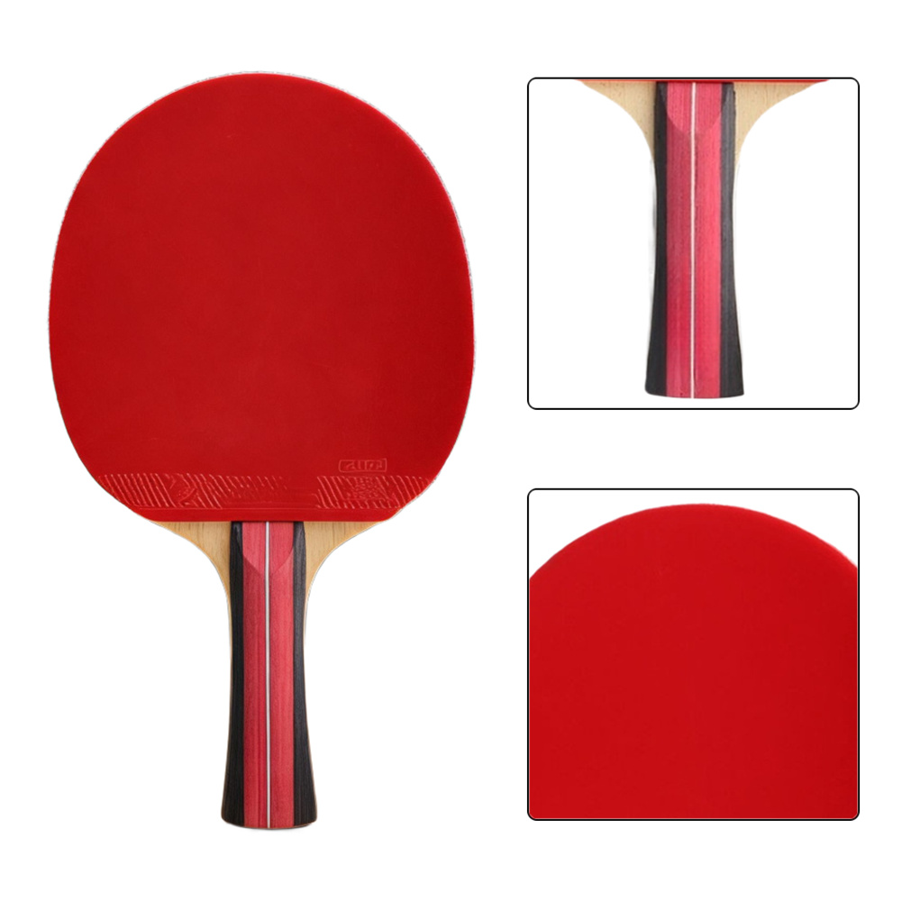 Table Tennis Racket 5 Layer Ba - Sports Equipment Bat ulasan dan harga