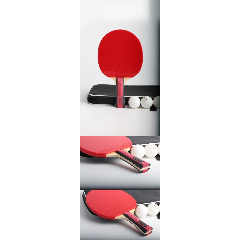 Table Tennis Racket 5 Layer Ba - Sports Equipment Bat ulasan dan harga