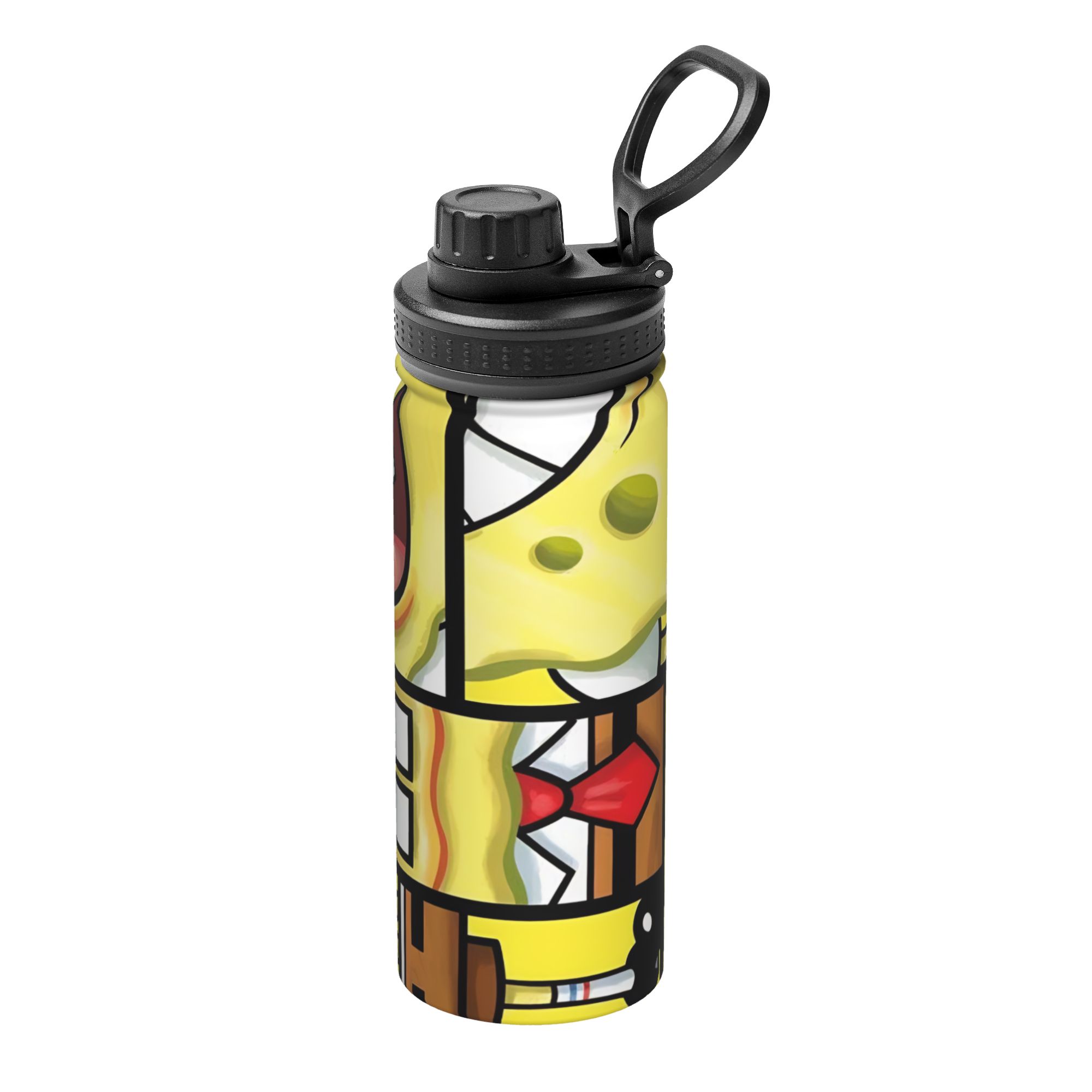 Spongebobs Cartoon 18OZ Sports - Sports Water Bottle Insulated ulasan dan harga