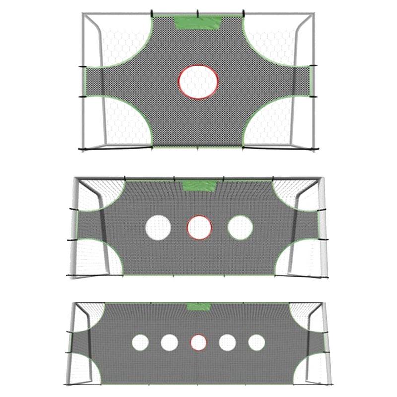 1/3 Hole Football Goal Net Det - Spike Ball Game ulasan dan harga