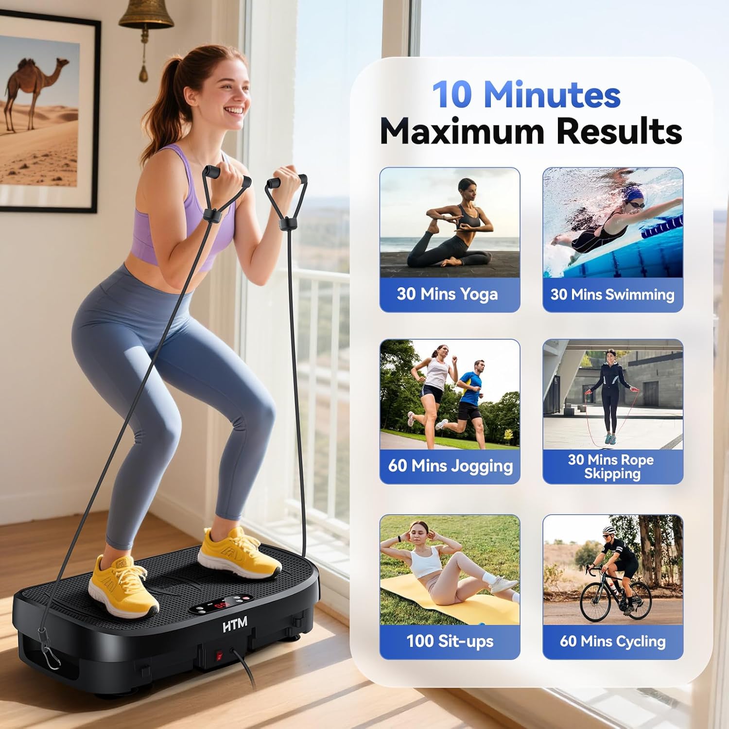 Vibration Plate Fat Burning Fi - Sports Equipment Meaning ulasan dan harga