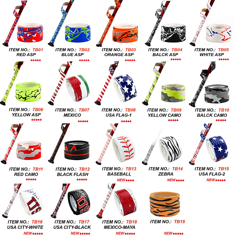 AMA SPORT Colorful Bat Grip Ta - Sports Equipment Bat ulasan dan harga