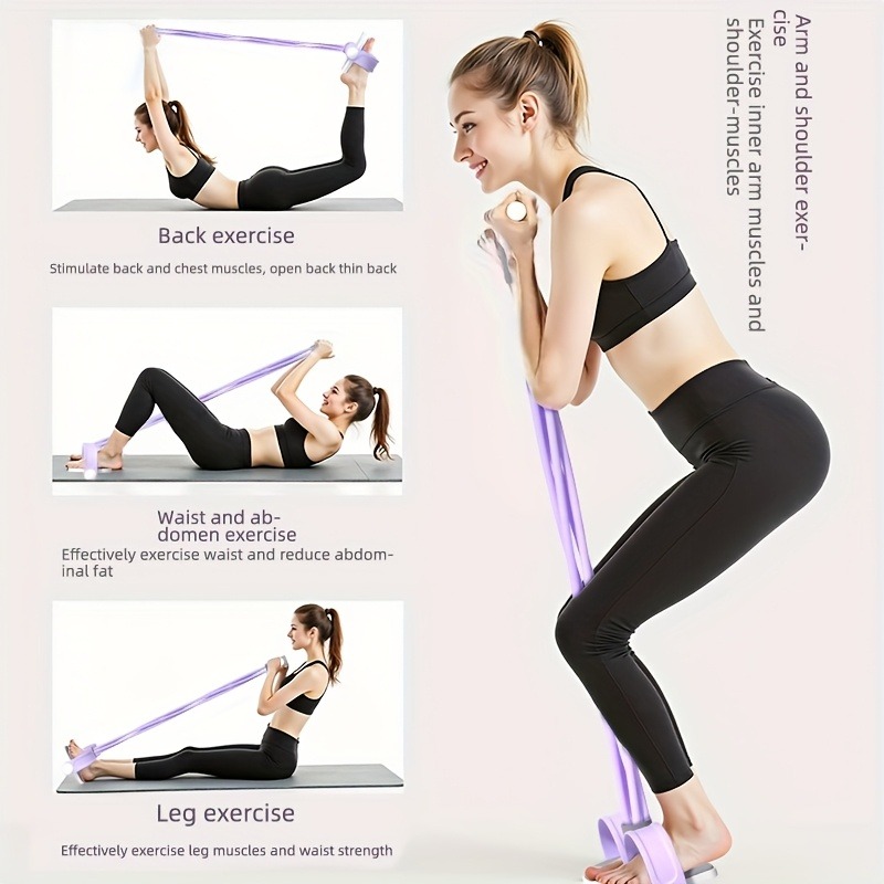 4-Tube Pedal Resistance Band M - Sports Equipment Warehouse ulasan dan harga