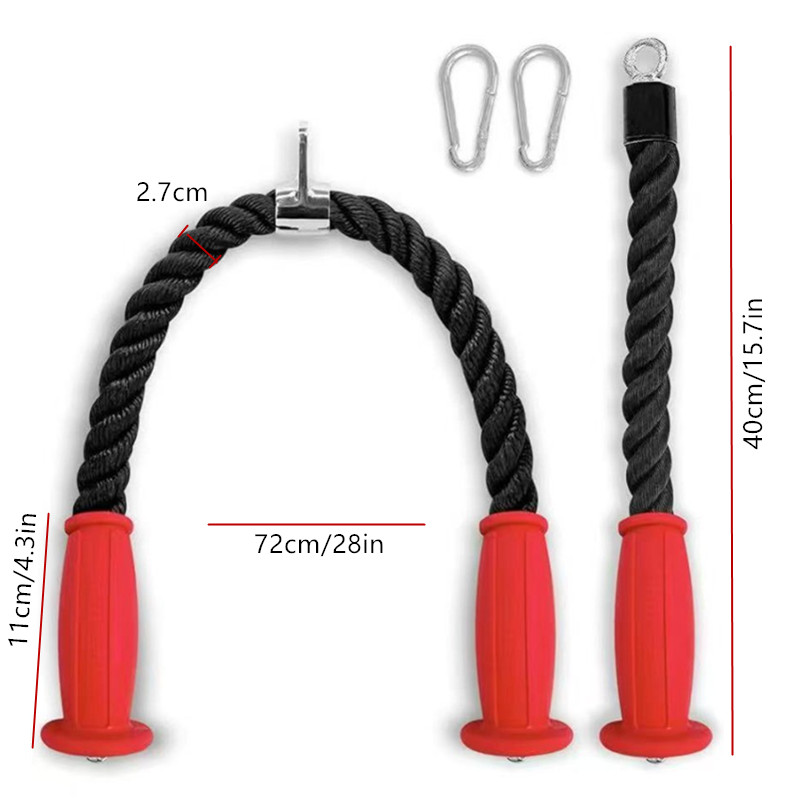 Ergonomic Tricep Ropes Non-Sli - Sports Equipment Warehouse ulasan dan harga