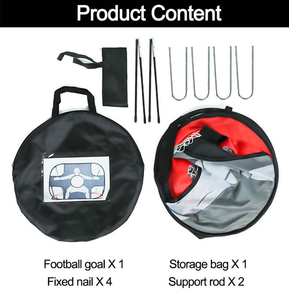 Foldable Football Goal Nylon S - Spike Ball Game ulasan dan harga