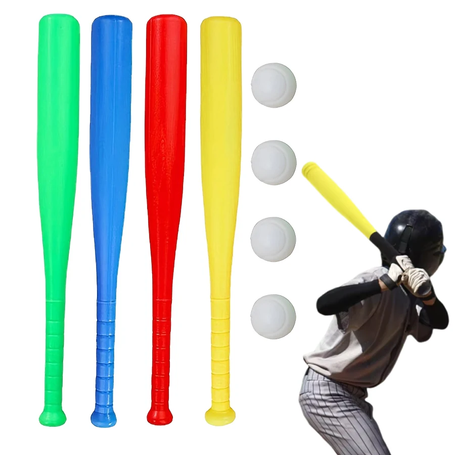 2/4pcs Lightweight Plastic Bas - Sports Equipment Bat ulasan dan harga