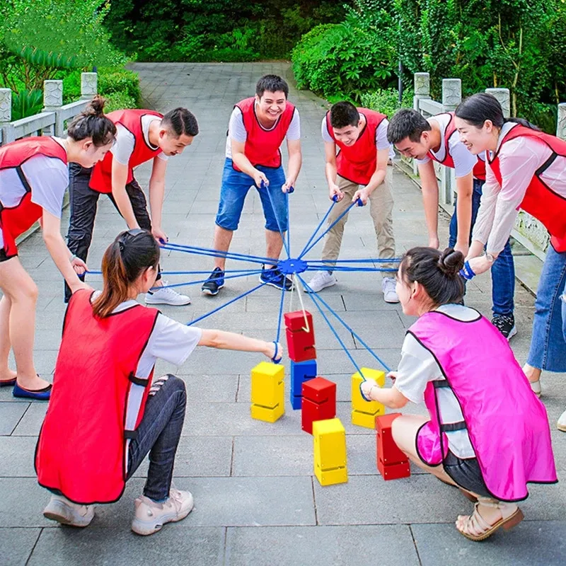 Teamwork Games Tower Building  - Sports Equipment Company ulasan dan harga