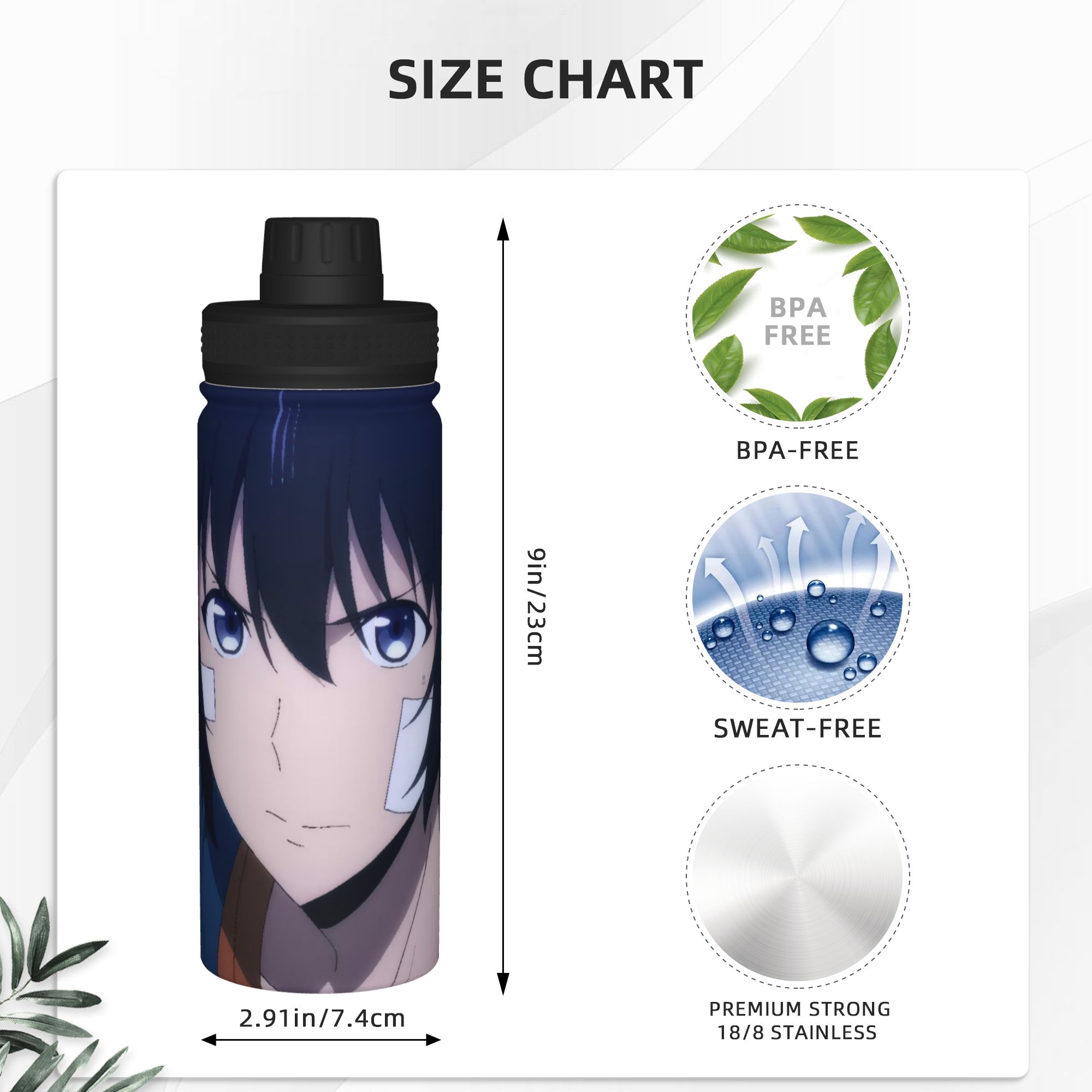 Anime Solos Levelings 18OZ Spo - Sports Water Bottle Insulated ulasan dan harga