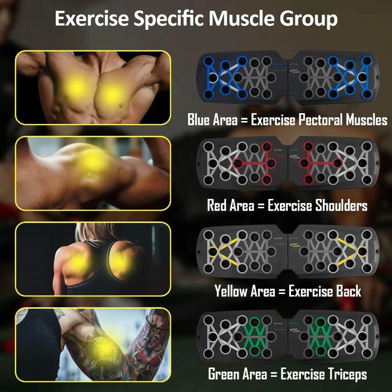Foldable Push Up Board with Re - Sports Equipment Warehouse ulasan dan harga